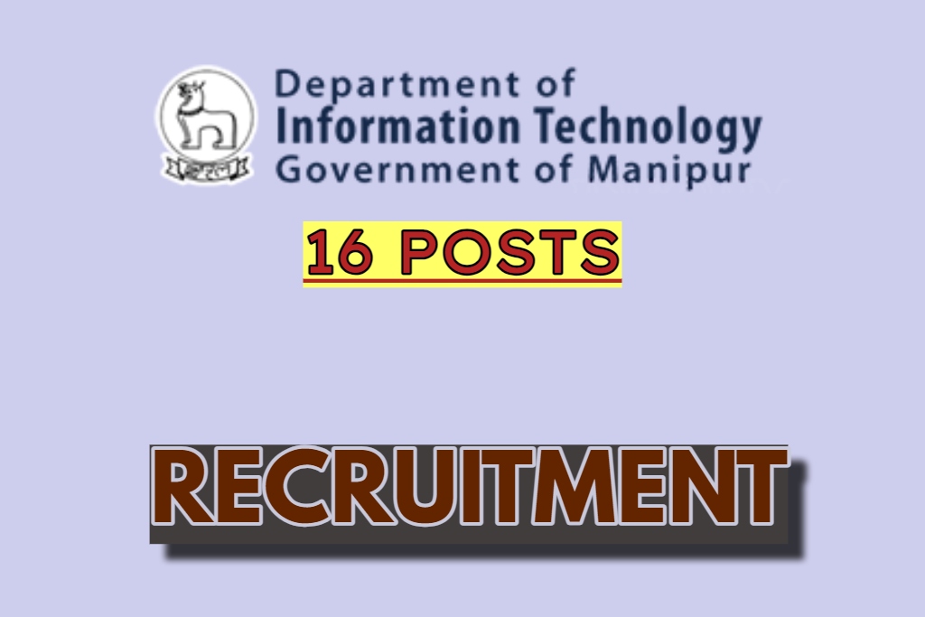 DIT Manipur Recruitment 2024