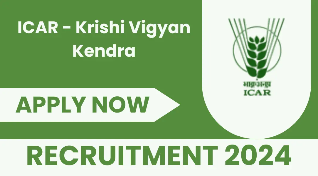 KVK West Garo Hills Recruitment 2024